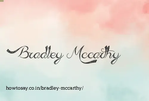 Bradley Mccarthy