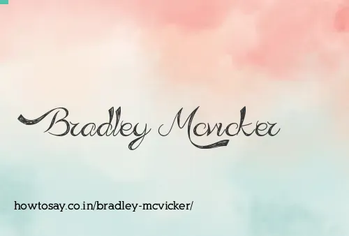 Bradley Mcvicker