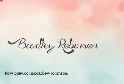 Bradley Robinson