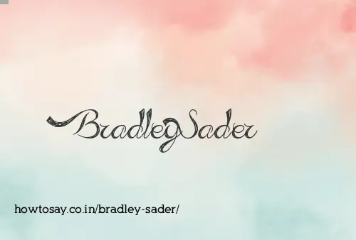 Bradley Sader
