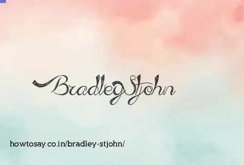 Bradley Stjohn