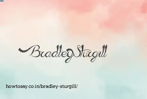 Bradley Sturgill