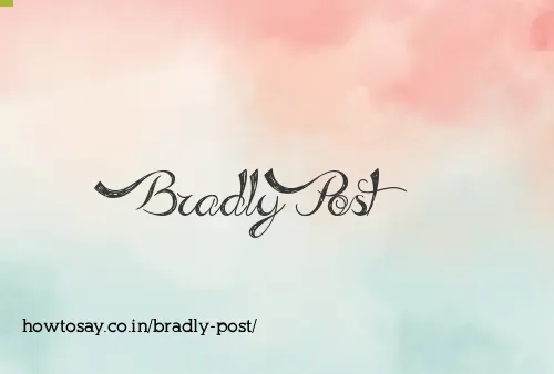 Bradly Post