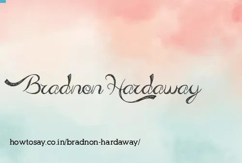 Bradnon Hardaway