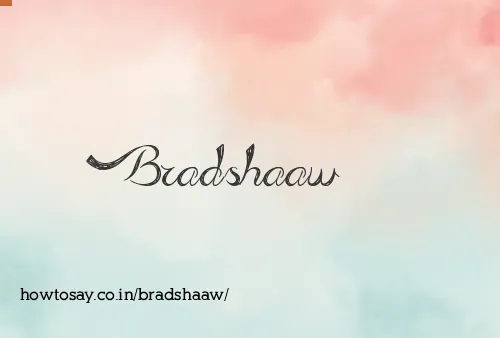 Bradshaaw