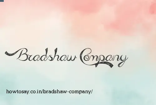 Bradshaw Company