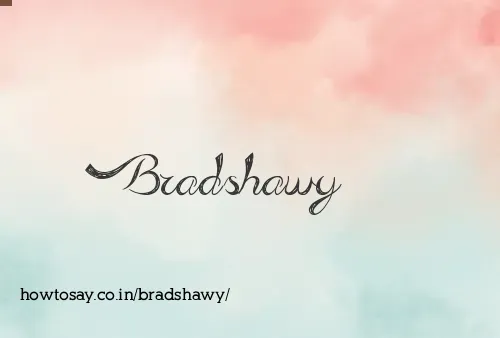 Bradshawy