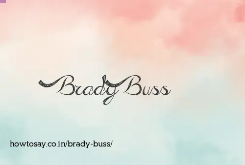 Brady Buss