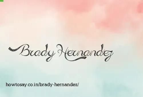 Brady Hernandez
