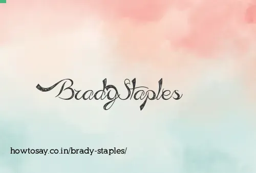 Brady Staples