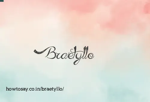 Braetyllo