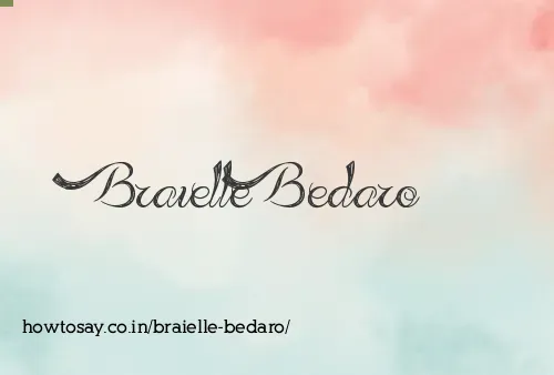 Braielle Bedaro