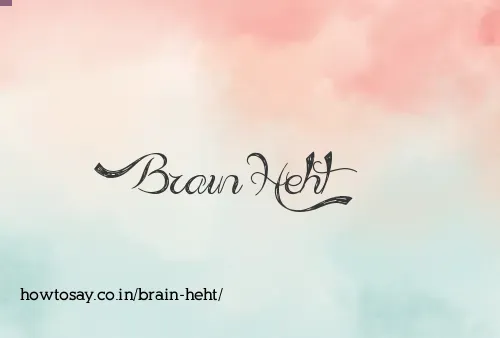 Brain Heht