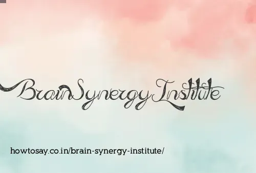 Brain Synergy Institute