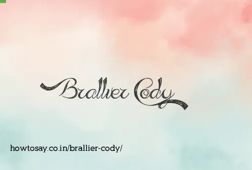 Brallier Cody