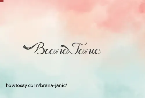 Brana Janic