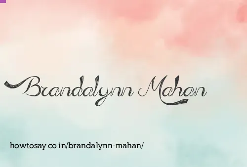 Brandalynn Mahan