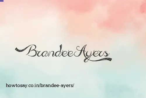 Brandee Ayers
