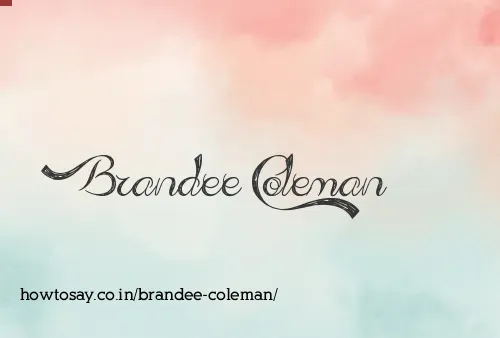 Brandee Coleman