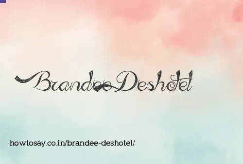 Brandee Deshotel