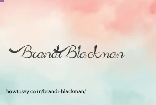 Brandi Blackman
