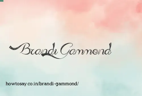 Brandi Gammond