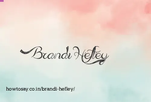 Brandi Hefley