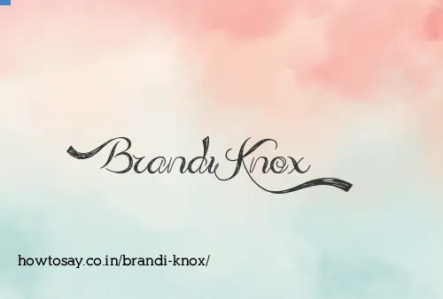 Brandi Knox