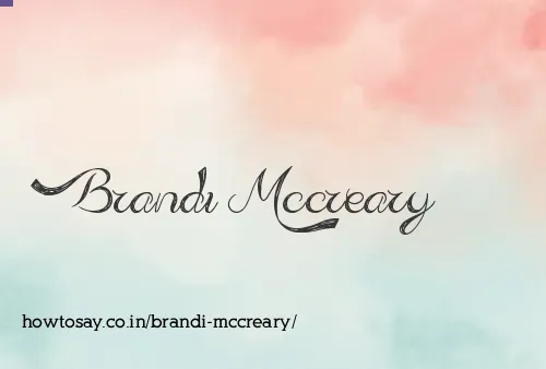 Brandi Mccreary