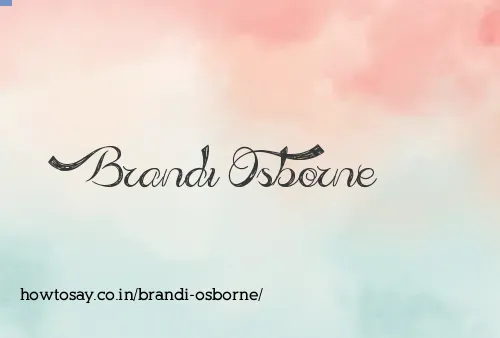 Brandi Osborne