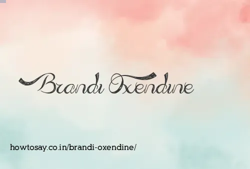 Brandi Oxendine