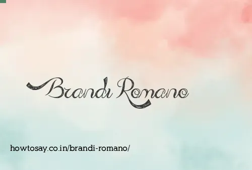 Brandi Romano
