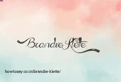 Brandie Klette