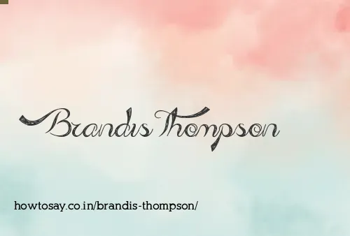 Brandis Thompson