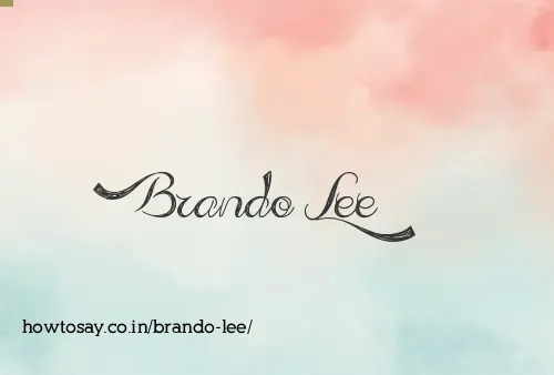 Brando Lee