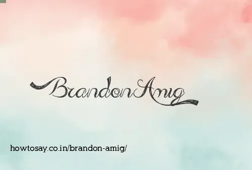 Brandon Amig