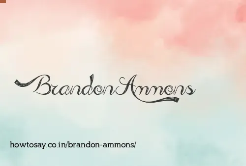 Brandon Ammons