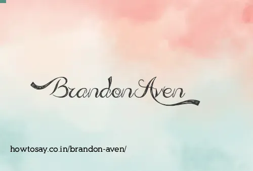 Brandon Aven