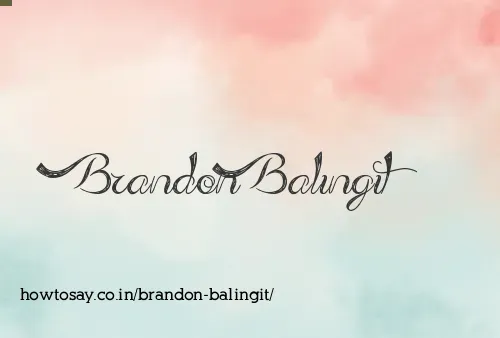 Brandon Balingit