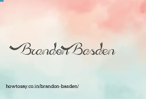 Brandon Basden