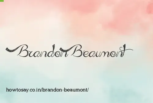 Brandon Beaumont