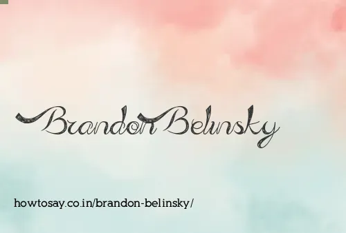 Brandon Belinsky