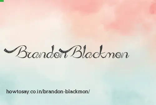 Brandon Blackmon