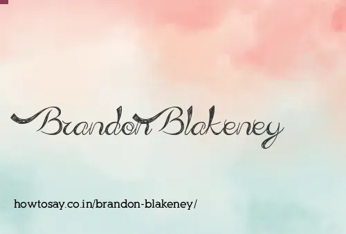 Brandon Blakeney