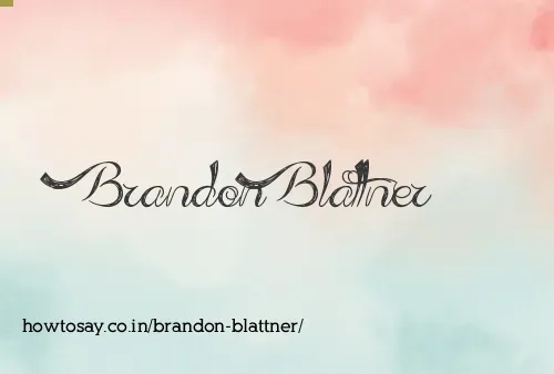 Brandon Blattner