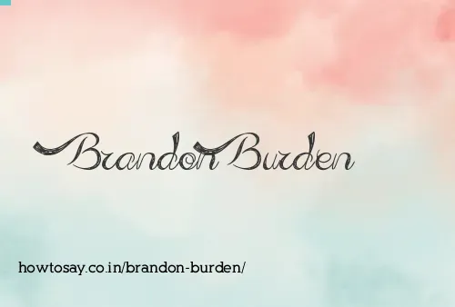 Brandon Burden