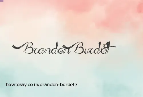 Brandon Burdett