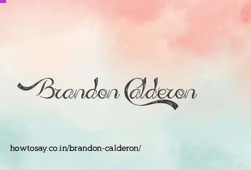 Brandon Calderon