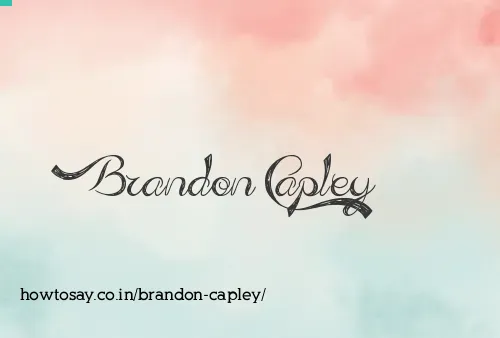 Brandon Capley