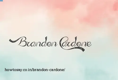 Brandon Cardone